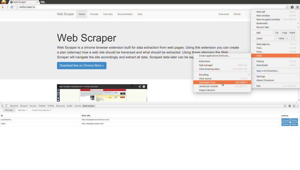 Programa Web Scraper